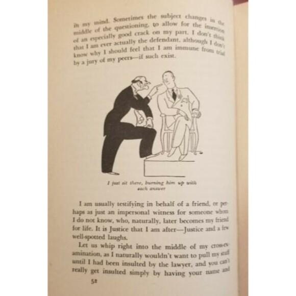 Benchley Or Else! Robert Benchley 1947 1st Ed Illustrated by Gluyas Williams HC - Picture 6 of 7